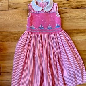 Emily Lacey girls smocked dress 4t